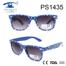 Estilo Clássico Spot Pattern Sky Blue PC Óculos de sol para PC (PS1435)